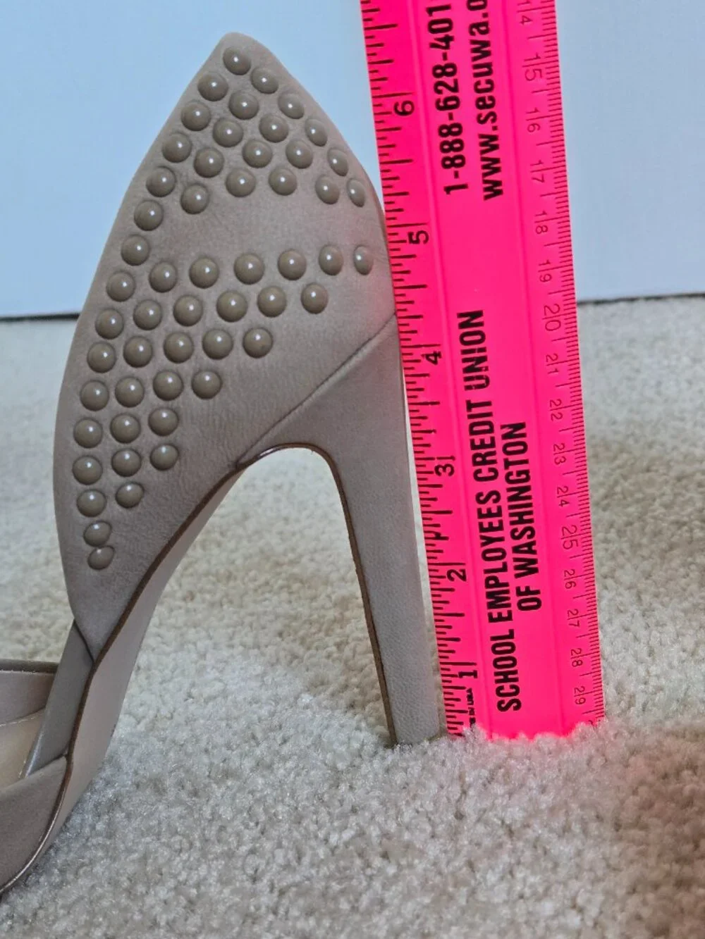 French Connection studded high heel pumps/ Maggie